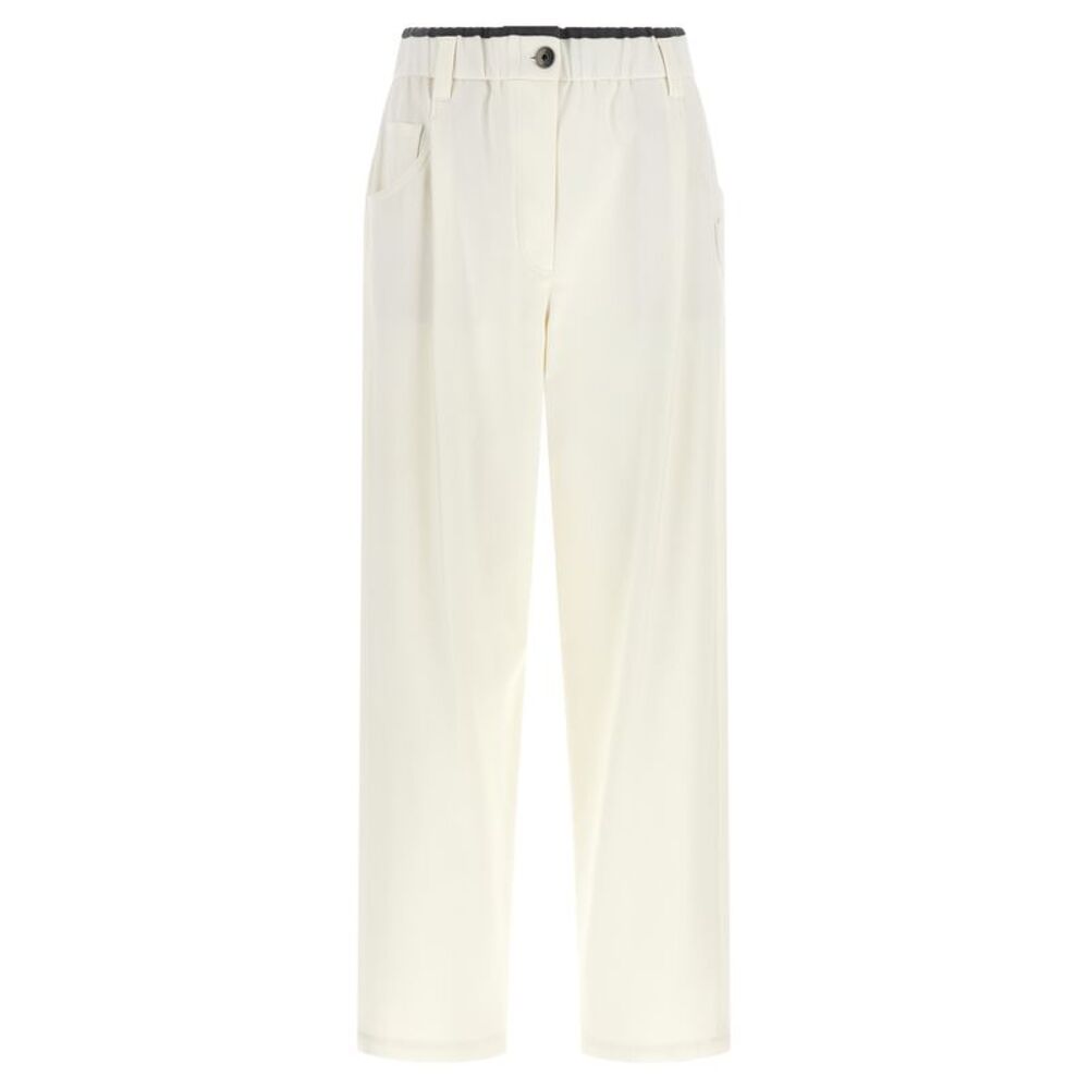 Brunello Cucinelli Women Cotton Trousers